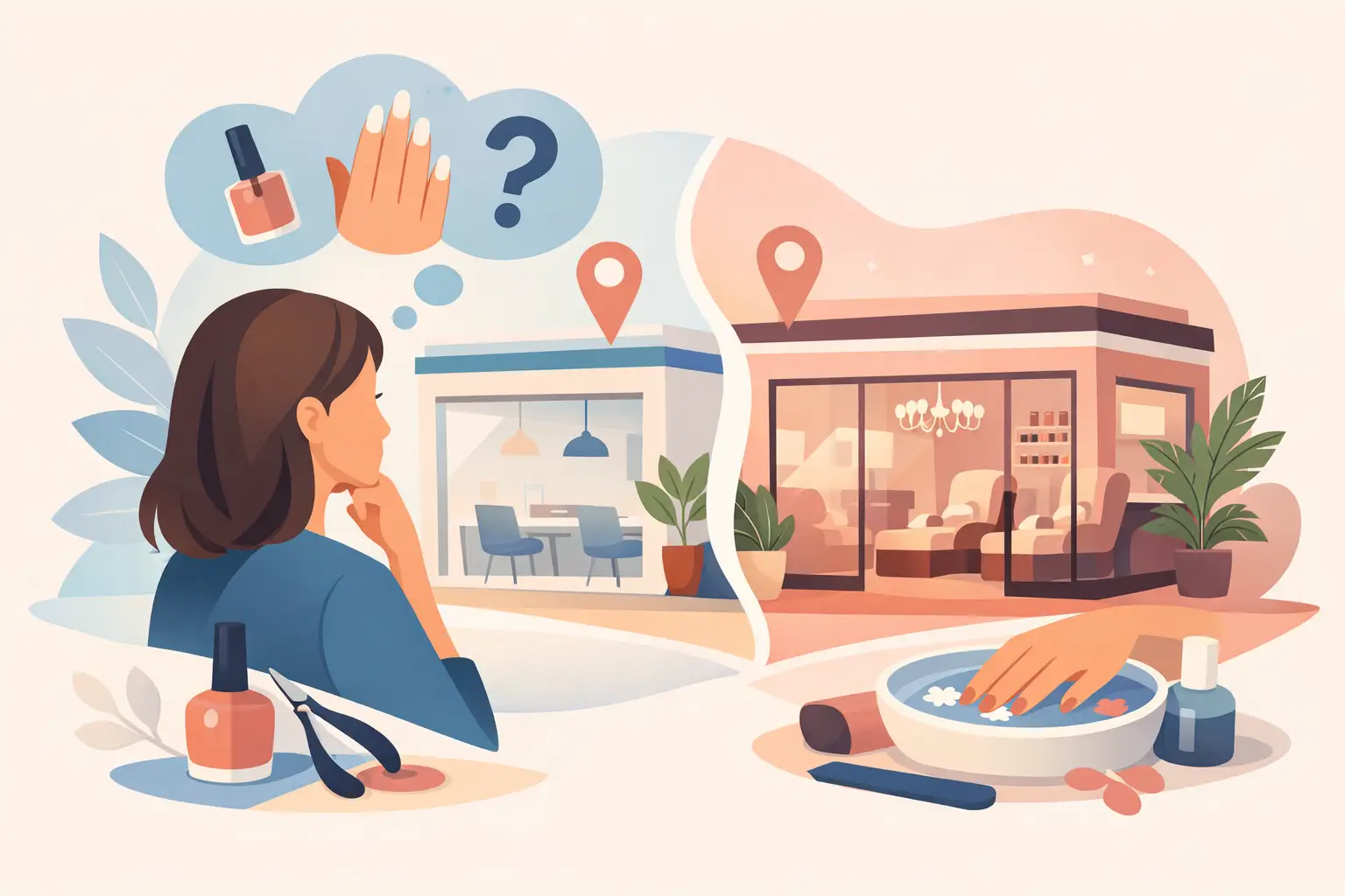 Read more about the article How to Choose the Right Nail Salon