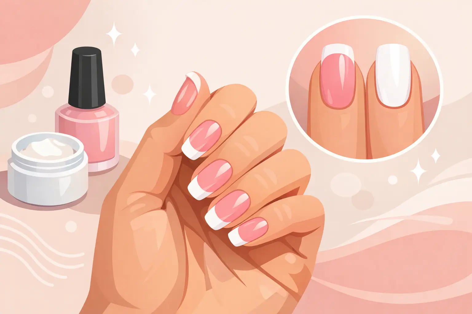 Read more about the article What Are Pink and White Nails?